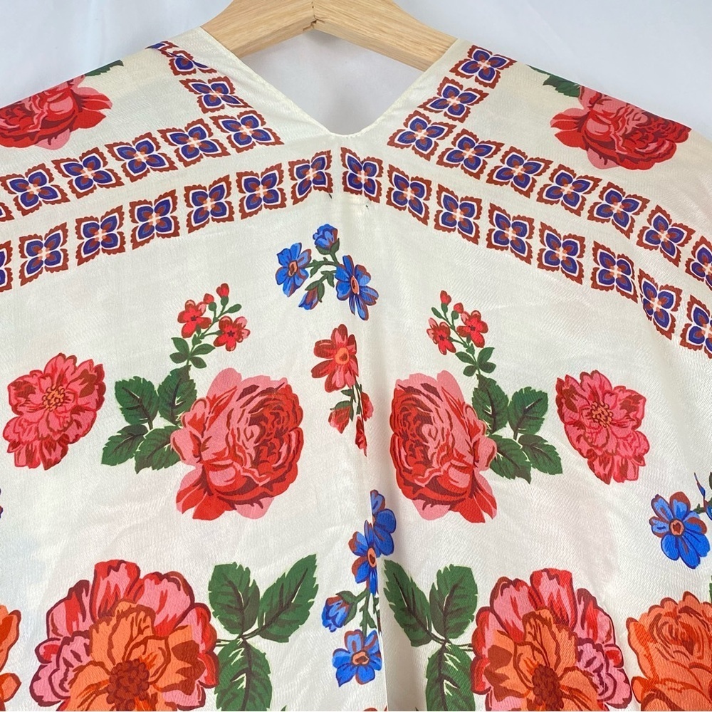Echo Women’s Floral One Size Kimono Coverup - Picture 8 of 16